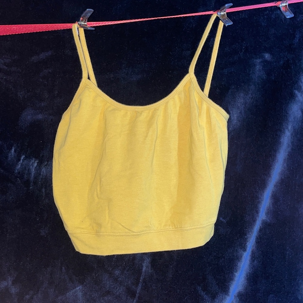 Women's Mustard Yellow Cami Top